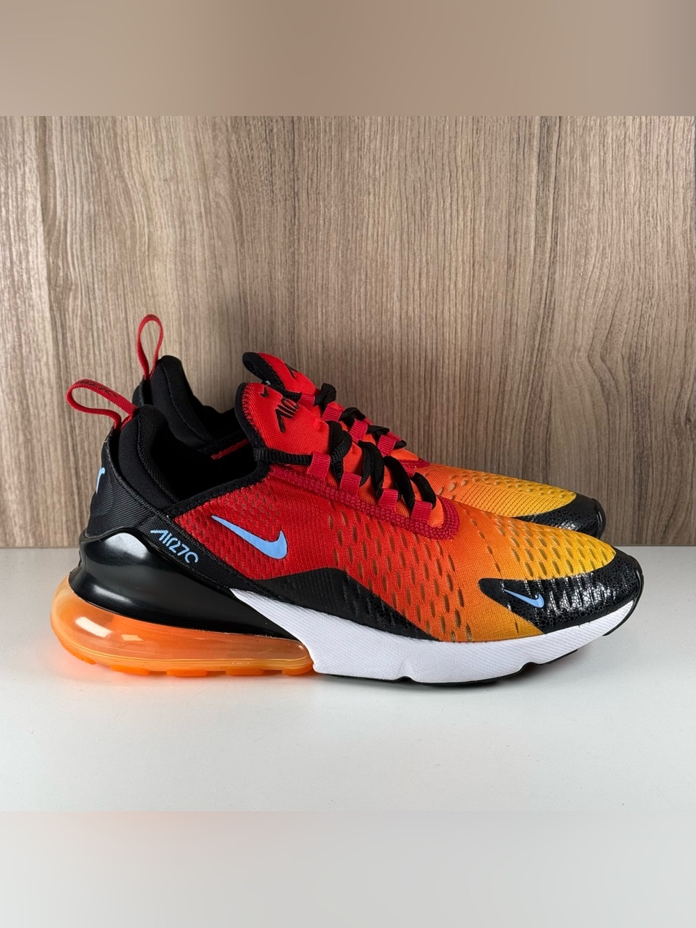 Nike Air Max 270 Sunset Gradient Shoes DQ7625-600 Men’s Size 7 / Wmns Size 8.5
